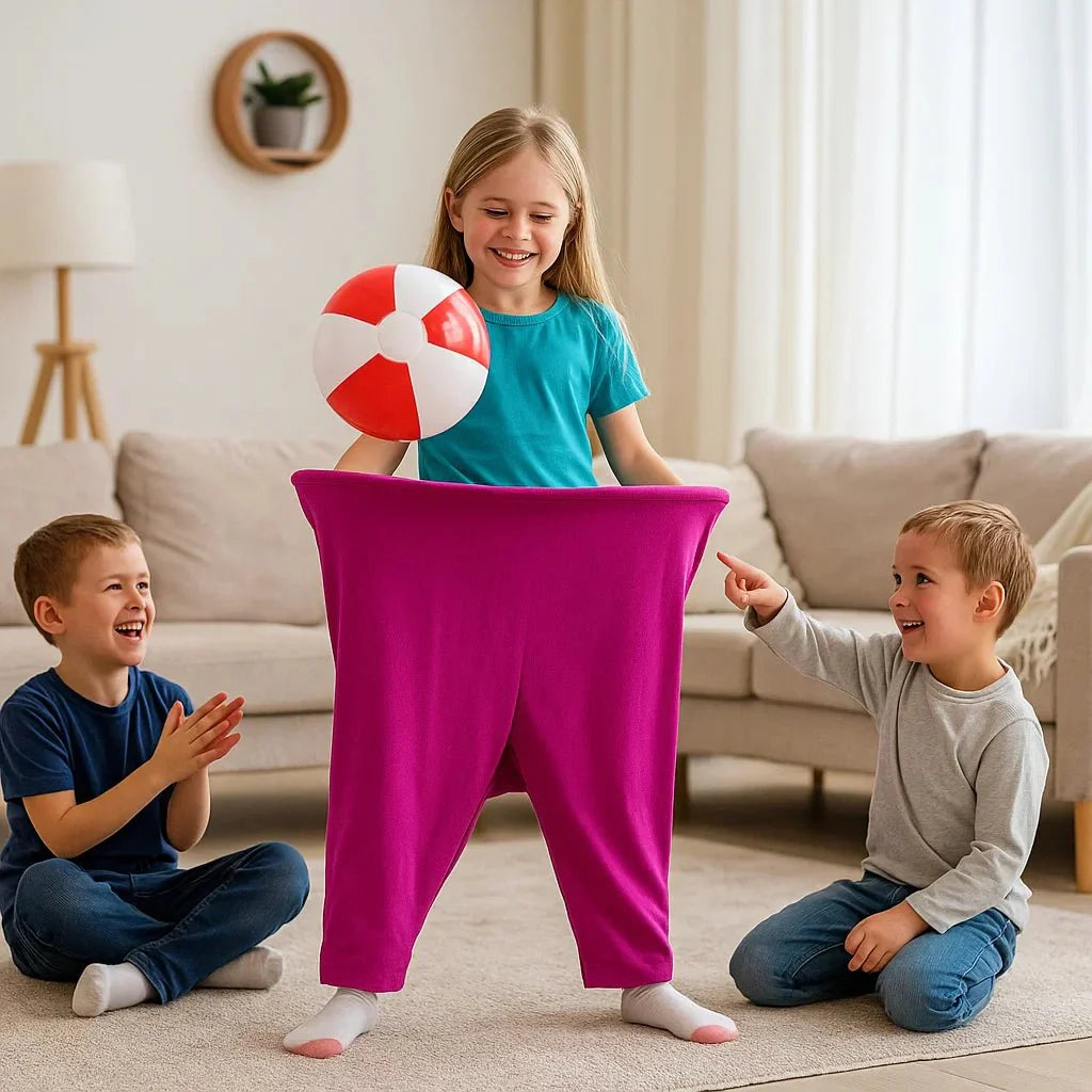 Colorful Kids Outdoor Catch Ball Game Pants