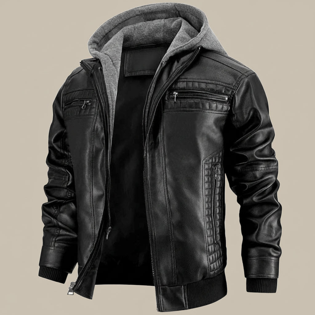 Men's Waterproof Parka Removable Hood Coat - SweetyGem