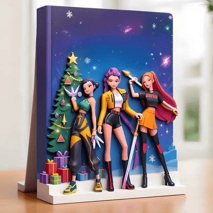 Fun Anime Character Figure Countdown Calendar Box Set