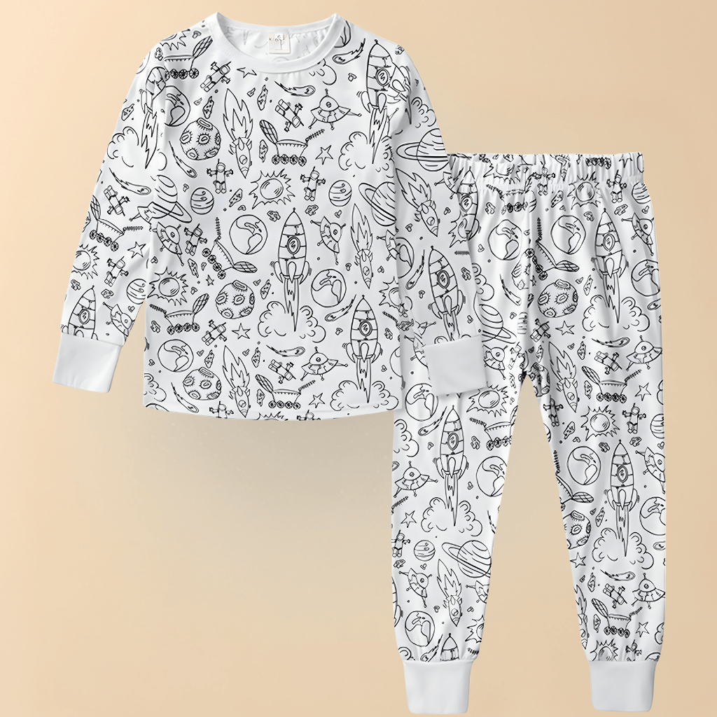 Cozy Holiday PJs for Kids Soft Cotton Sleep Set