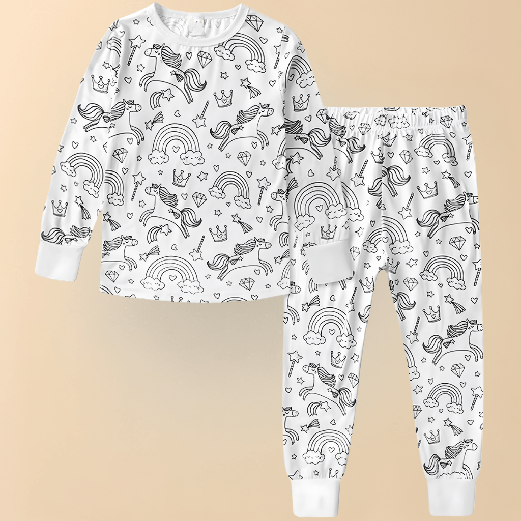 Cozy Holiday PJs for Kids Soft Cotton Sleep Set