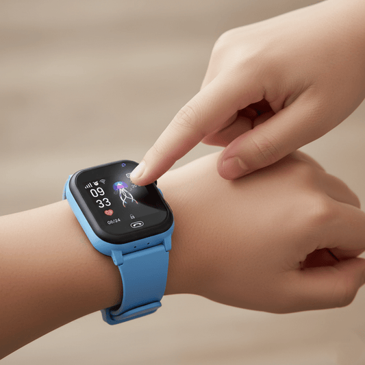 Children's GPS Smart Watch 4G Tracker Cam Safety - SweetyGem