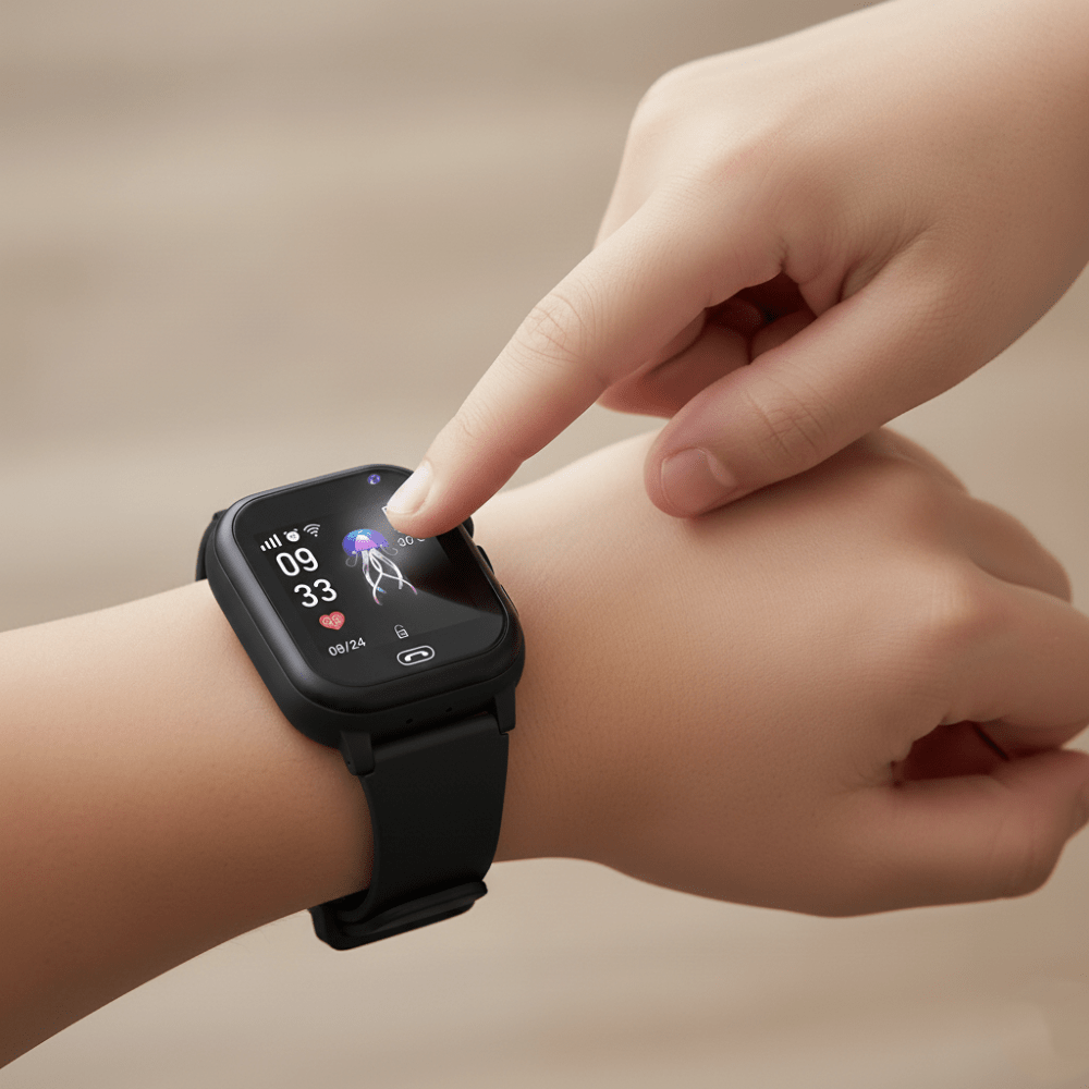 Children's GPS Smart Watch 4G Tracker Cam Safety