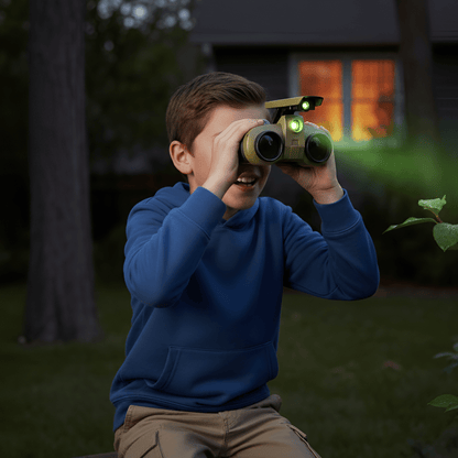 Fun Kids Spy Binoculars Portable Night Vision Toy