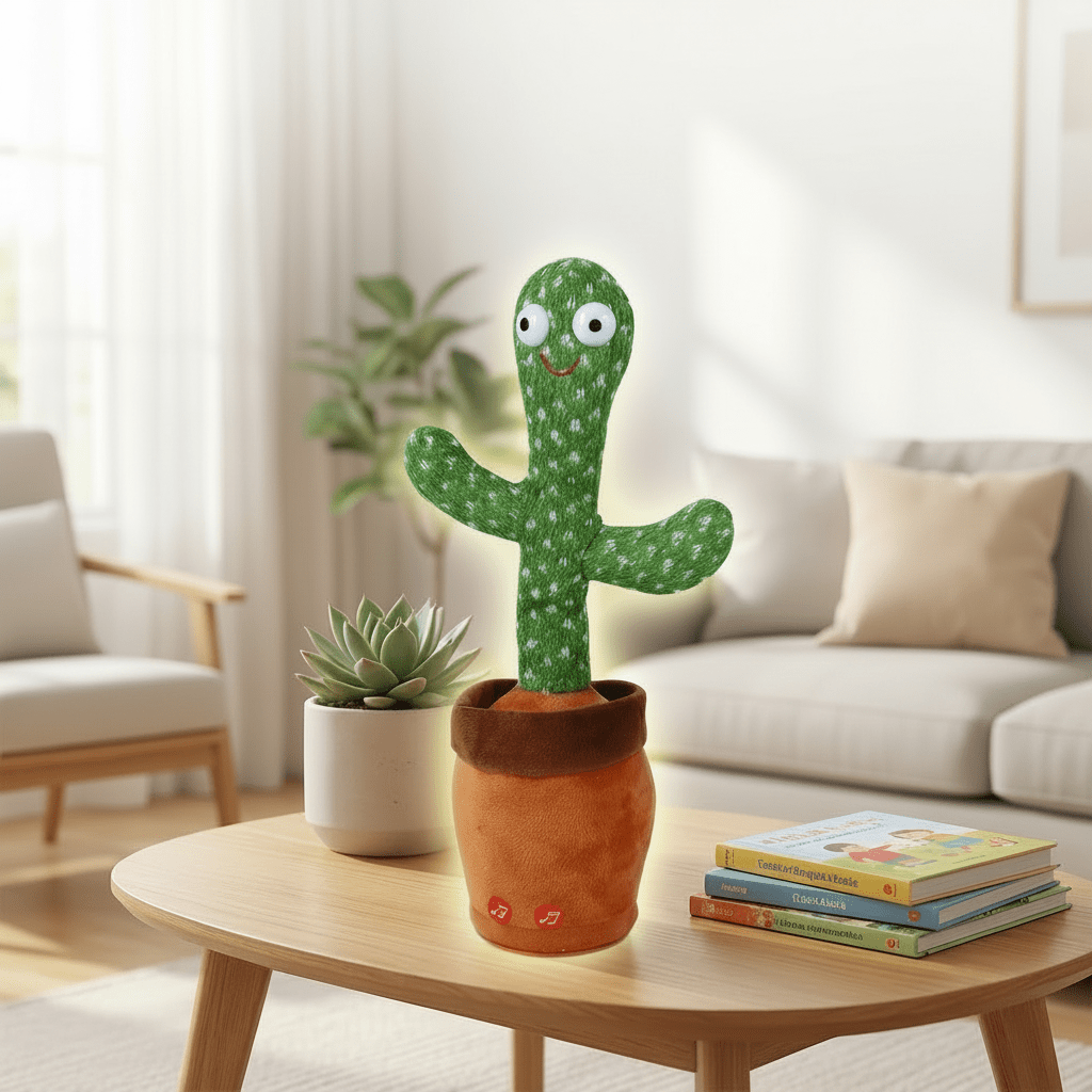 Fun Talking Cactus Toy for Kids - SweetyGem
