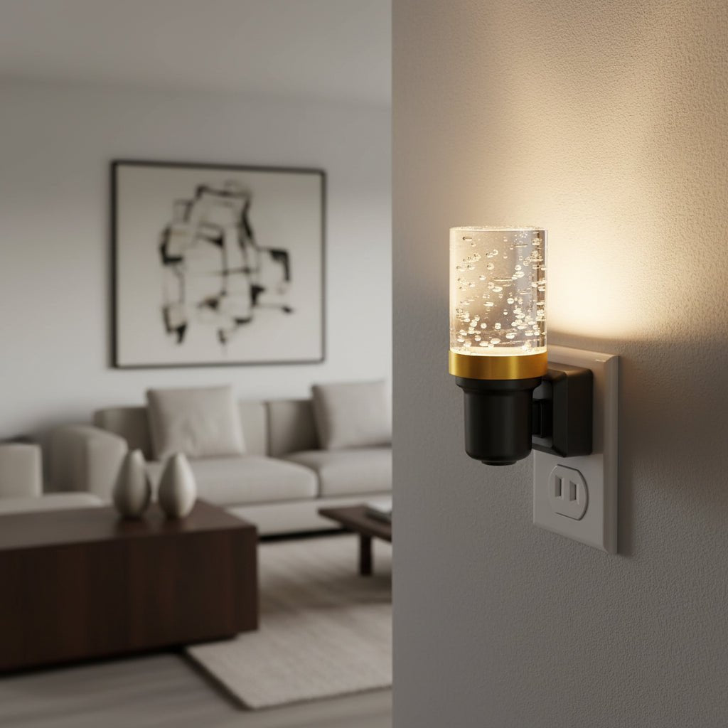 Color Changing LED Night Lamp with Dimmer