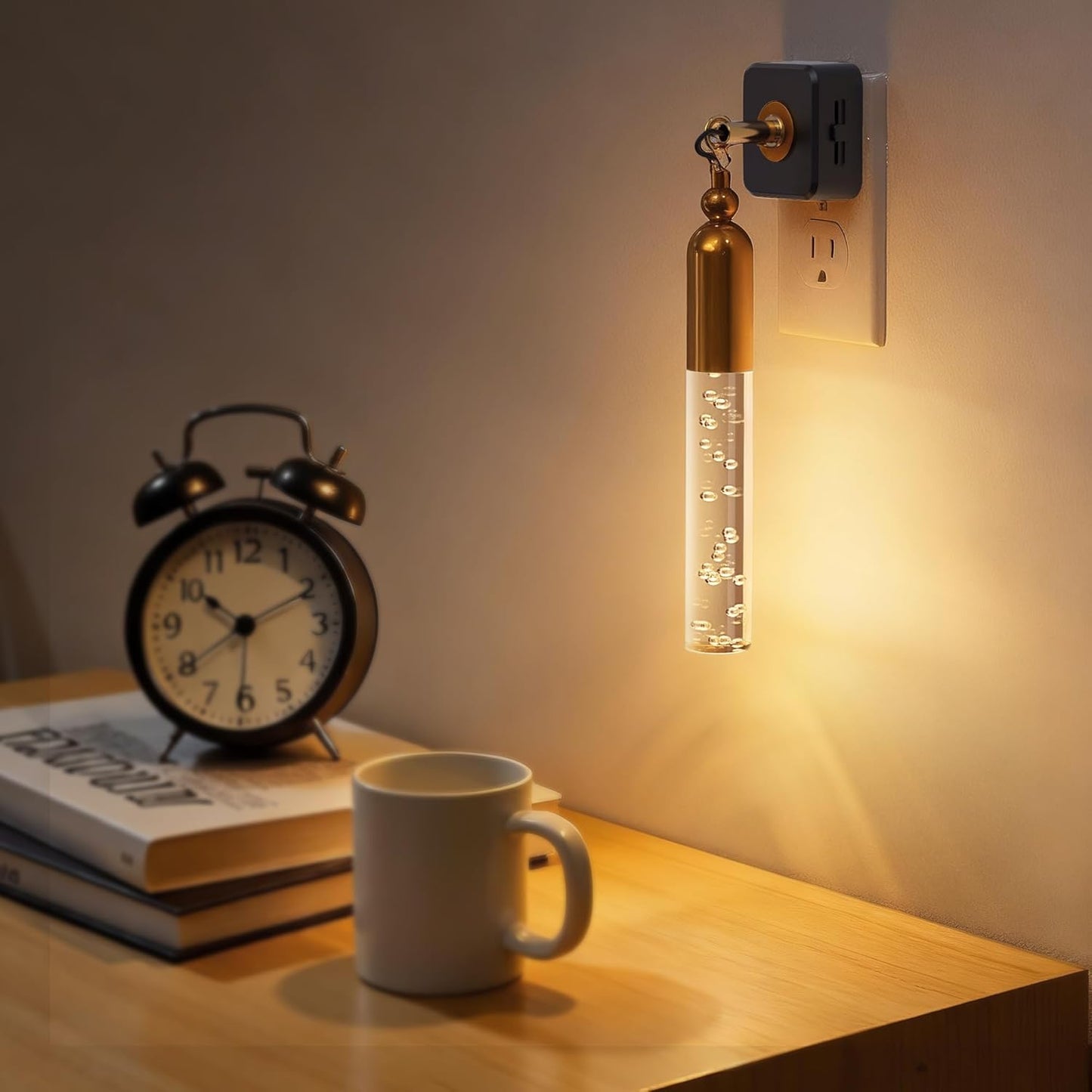 Color Changing LED Night Lamp with Dimmer