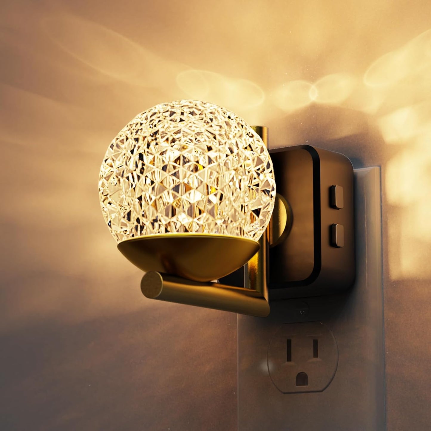 Color Changing LED Night Lamp with Dimmer