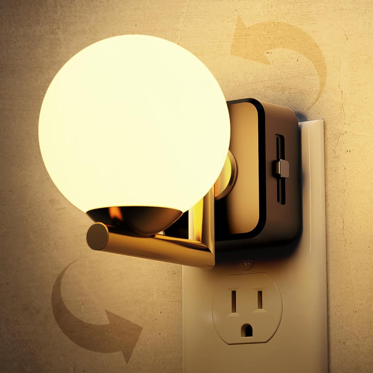 Color Changing LED Night Lamp with Dimmer