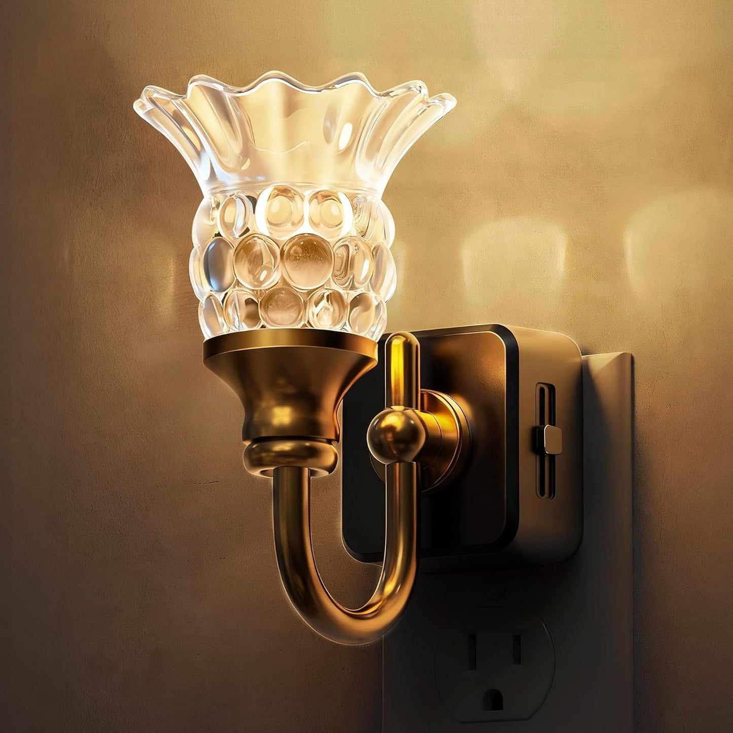 Color Changing LED Night Lamp with Dimmer