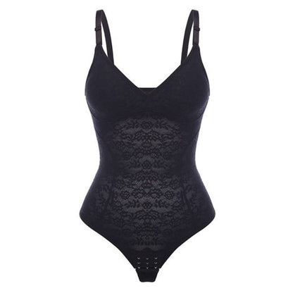 Lace Thong Bodysuit Shapewear