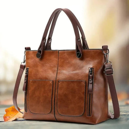 Classic Ladies Large Tote Shoulder Bag Work Handbag