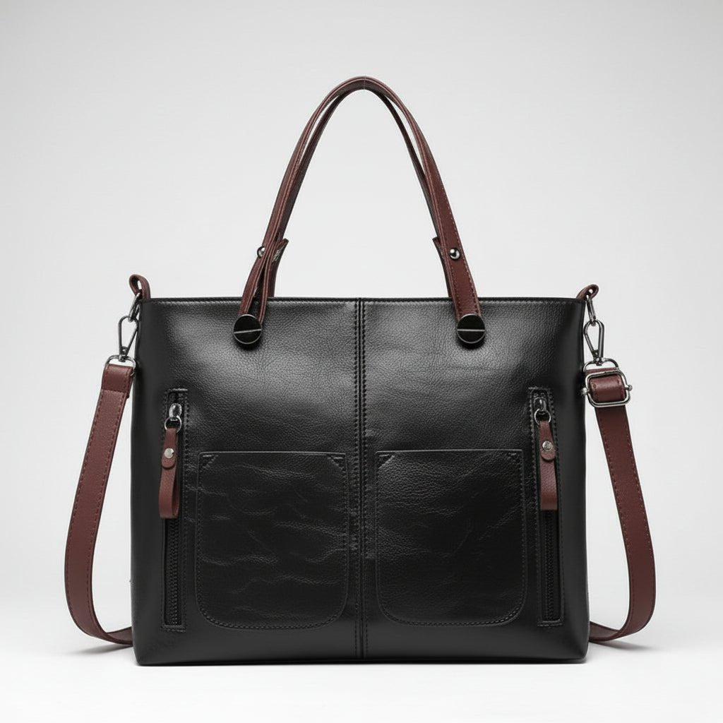 Classic Ladies Large Tote Shoulder Bag Work Handbag