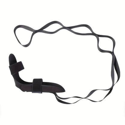 Leg and Calf Stretching Strap for Yoga with Adjustable Buckles