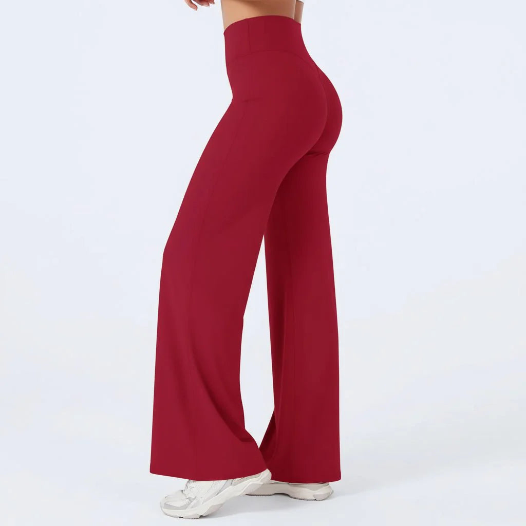 Comfortable Wide Leg Yoga Pants for Women Full Length