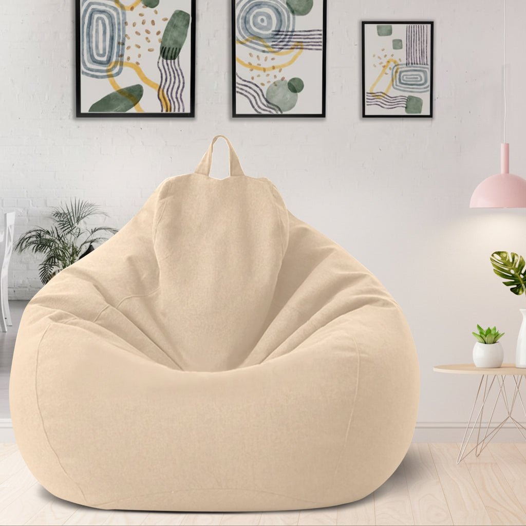 Relaxing Fabric Bean Bag Chair for Home Decor - SweetyGem