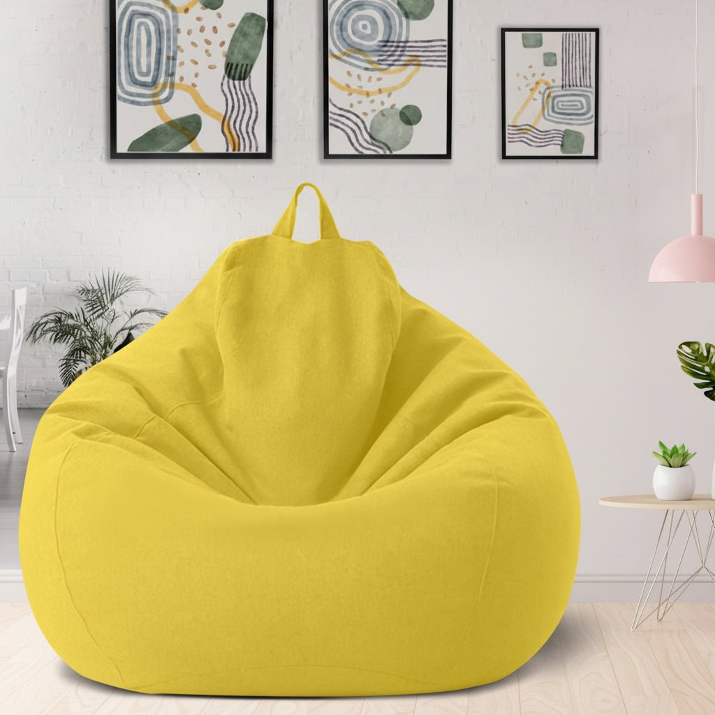 Relaxing Fabric Bean Bag Chair for Home Decor