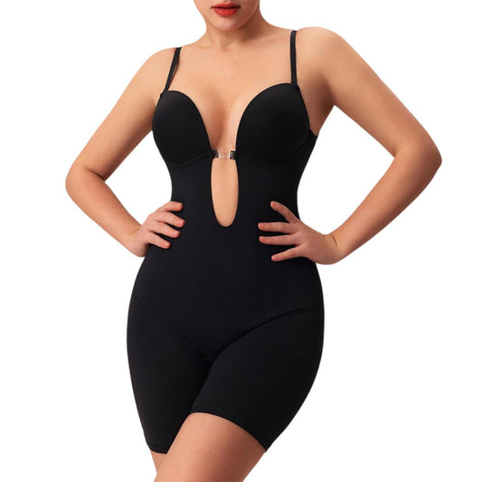 Low Back Mid-Thight Corset Shapewear