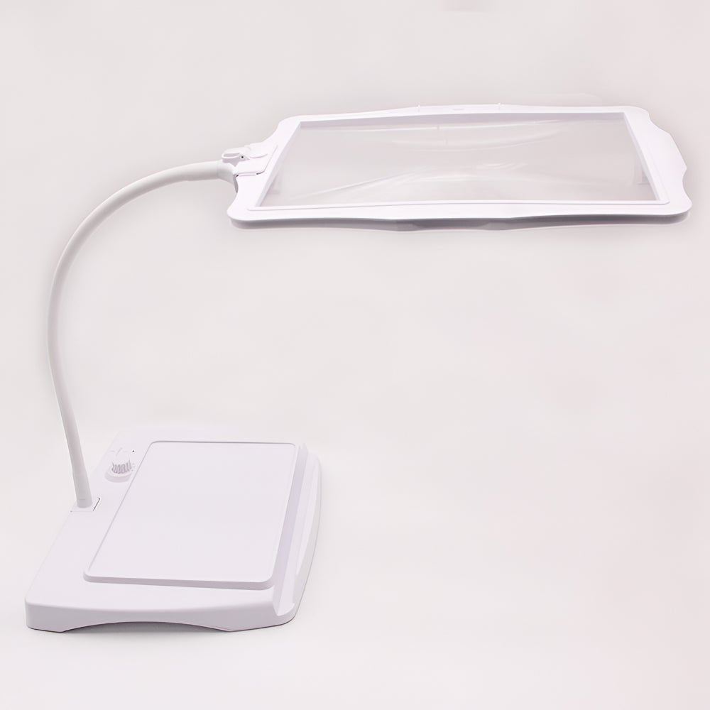 Bright Floor Lamp with 3X LED Magnifier
