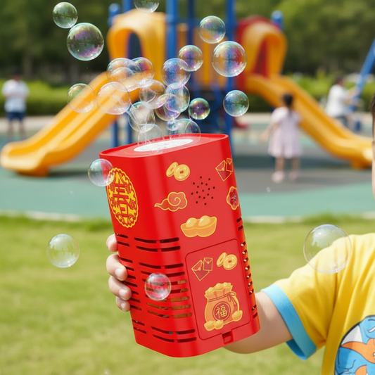 Colorful Party Bubble Maker with Flashing LED Lights - SweetyGem