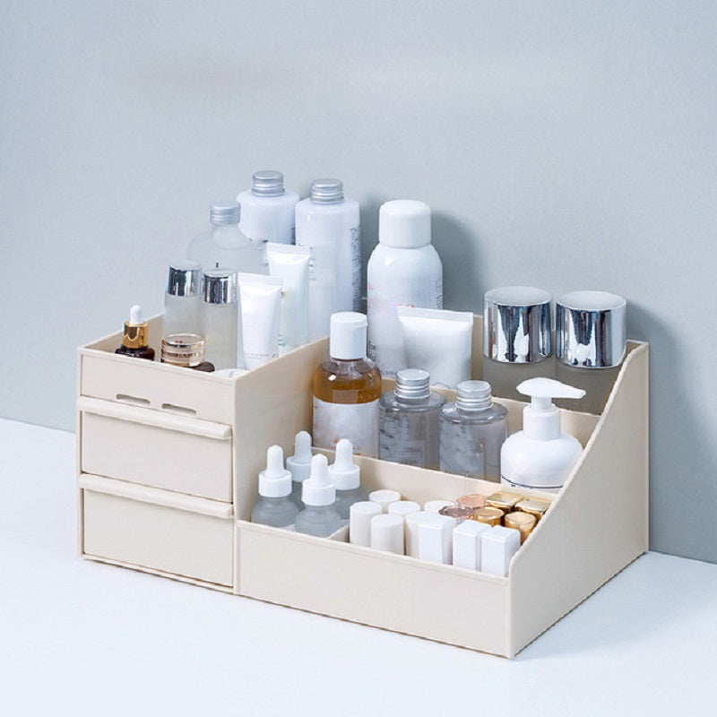 Makeup Organizer with 2 Drawers - Cosmetic Makeup Storage Box