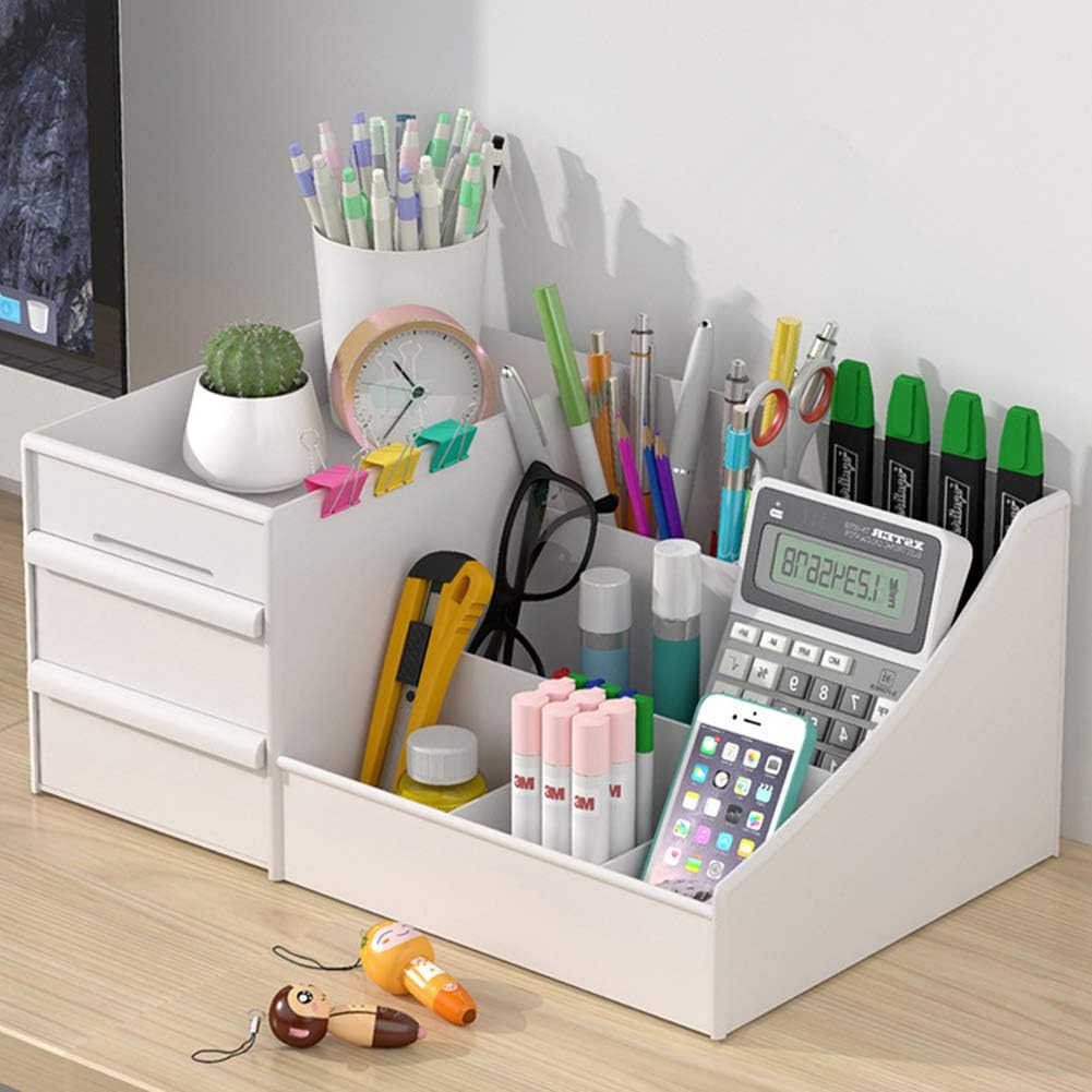 Makeup Organizer with 2 Drawers - Cosmetic Makeup Storage Box