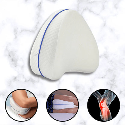 Memory Foam Leg Pillow Firm Back Knee Support Pain Relief