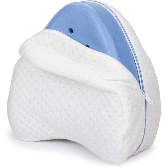 Memory Foam Leg Pillow Firm Back Knee Support Pain Relief