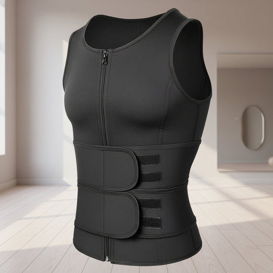 Men's Thermal Sweat Neoprene Sauna Jacket for Weight Loss - SweetyGem