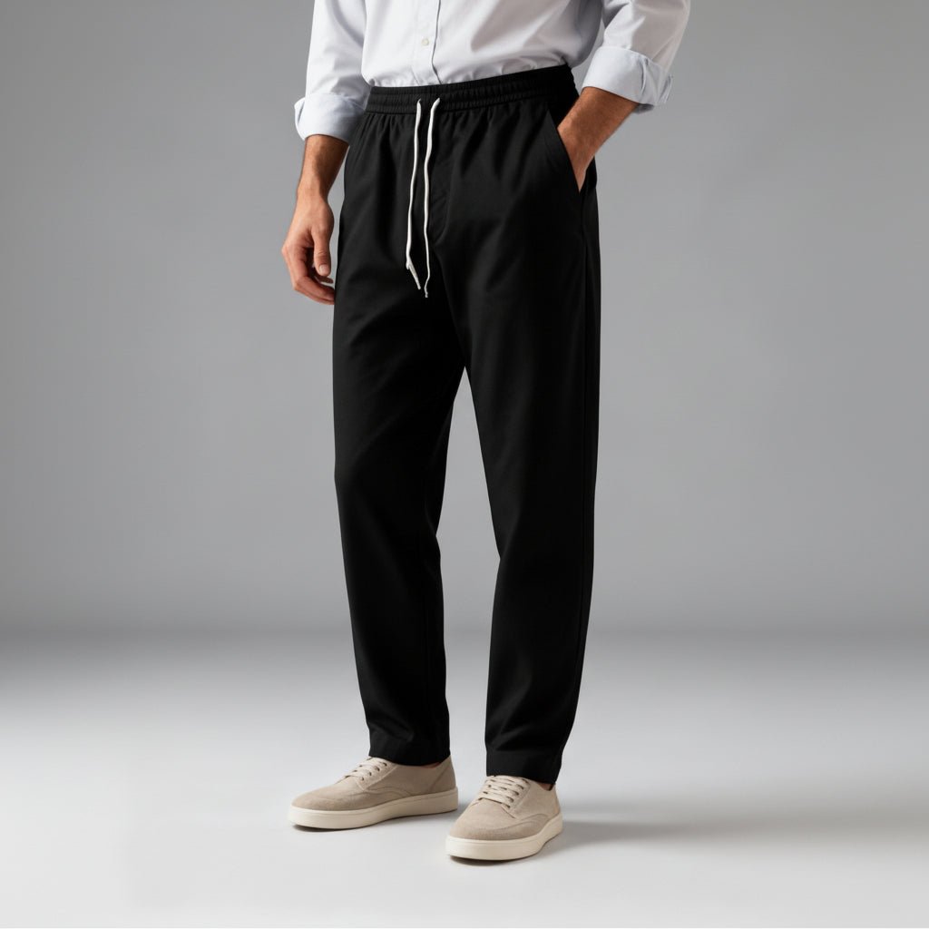 Men's Elastic Jogger Pants with Pockets