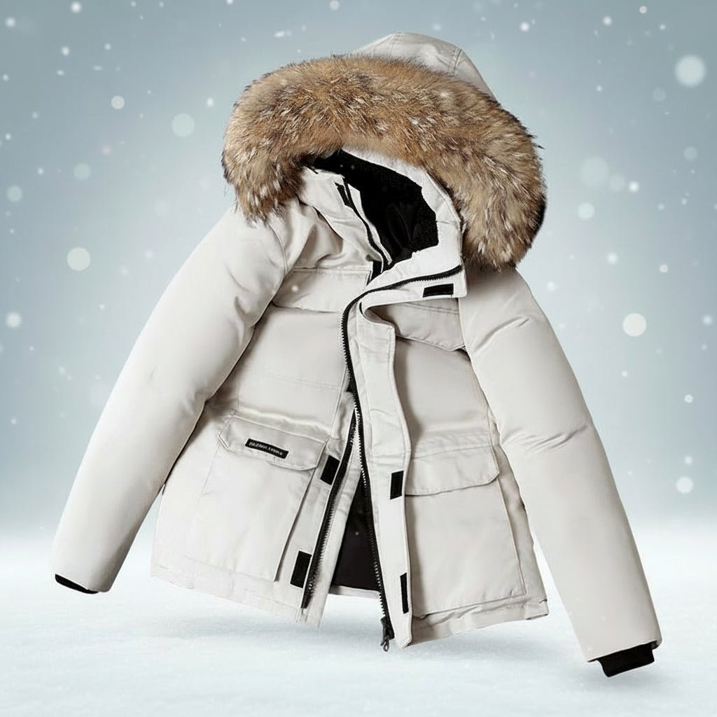 Waterproof Mens Parka Coat with Removable Hood - SweetyGem
