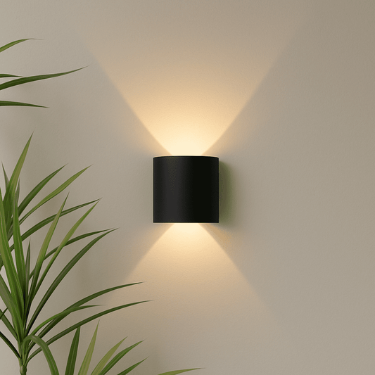 Sleek LED Wall Lamp Waterproof Indoor Outdoor Use - SweetyGem