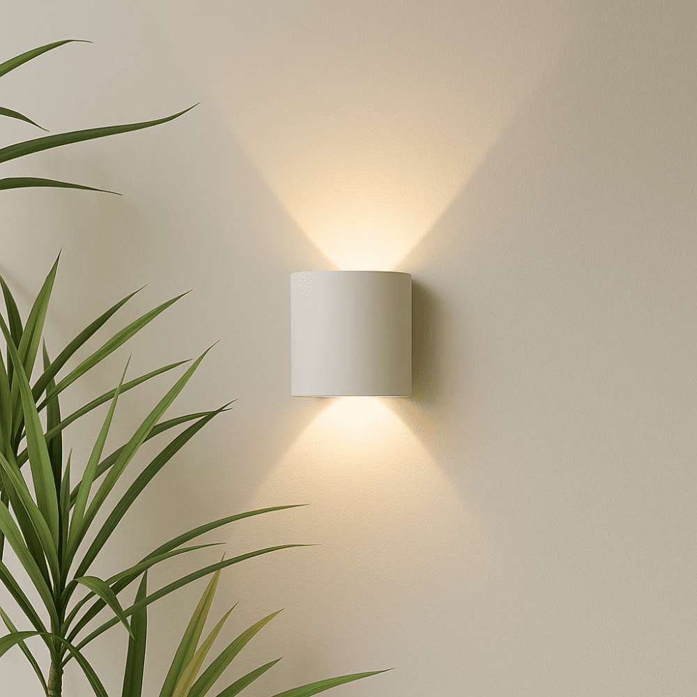 Sleek LED Wall Lamp Waterproof Indoor Outdoor Use