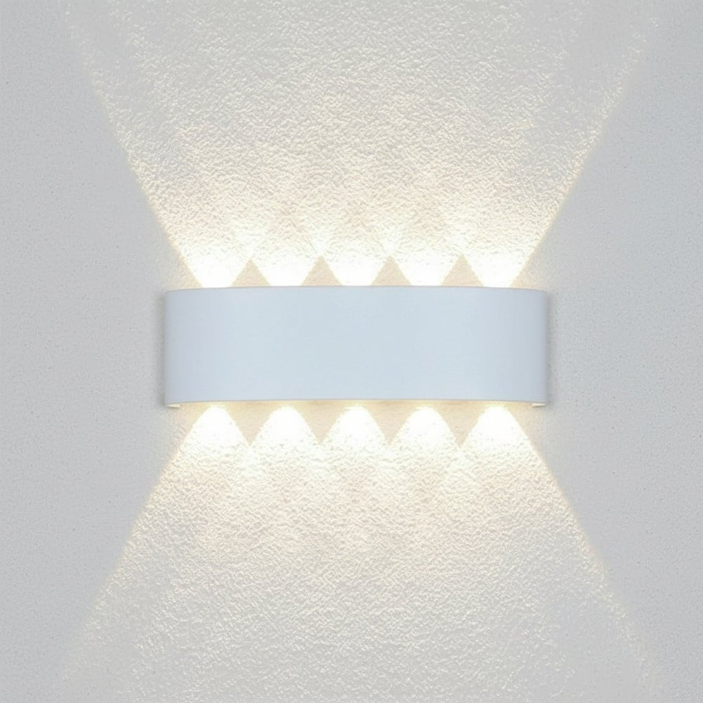 Sleek LED Wall Lamp Waterproof Indoor Outdoor Use