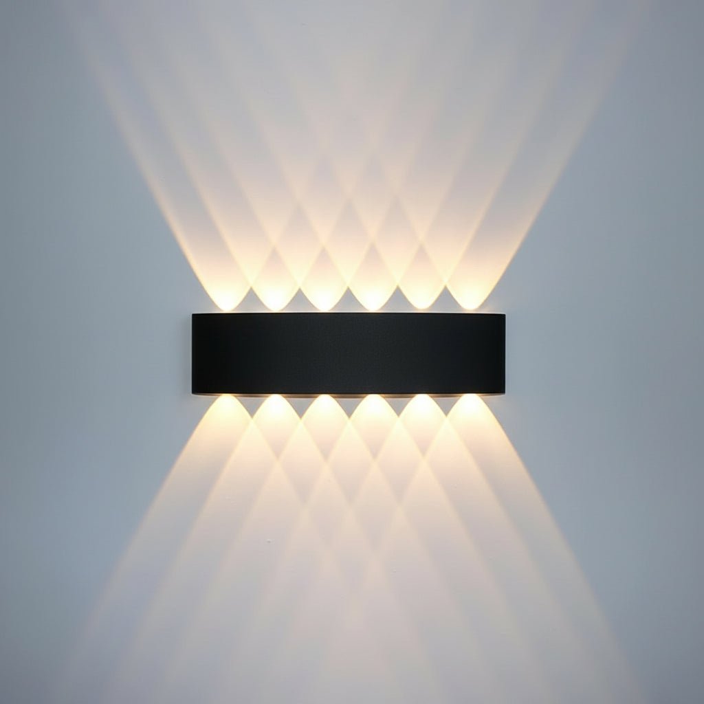 Sleek LED Wall Lamp Waterproof Indoor Outdoor Use