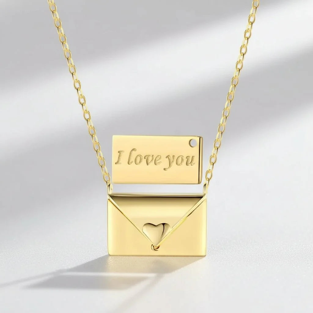 Sparkling Copper CZ Pendant Necklace in Silver Gold Tone