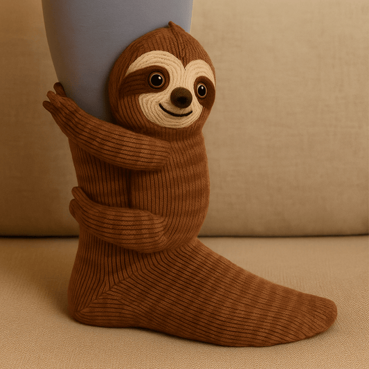 Warm Fuzzy Grip Socks with Cute Animal Designs - SweetyGem