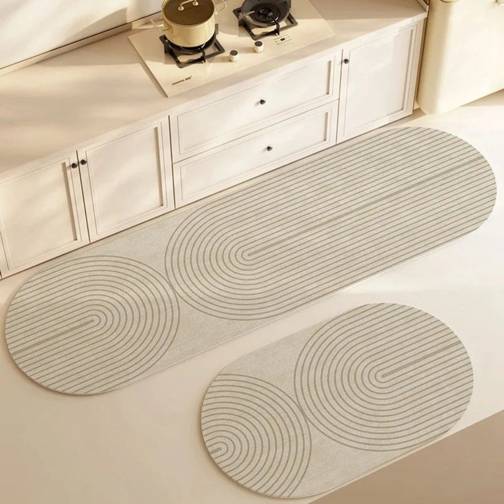 Grip Kitchen Bathroom Rug Soft Plush Anti-Slip Mat