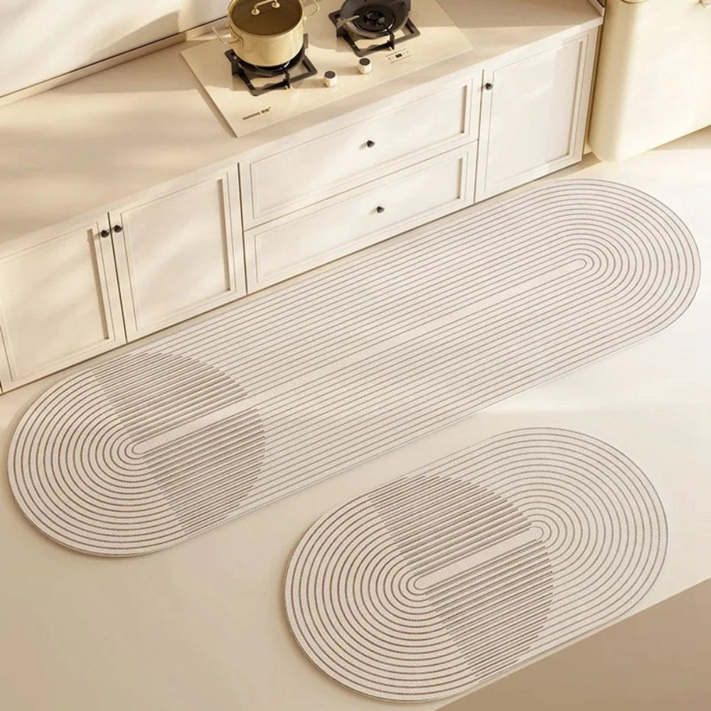 Grip Kitchen Bathroom Rug Soft Plush Anti-Slip Mat