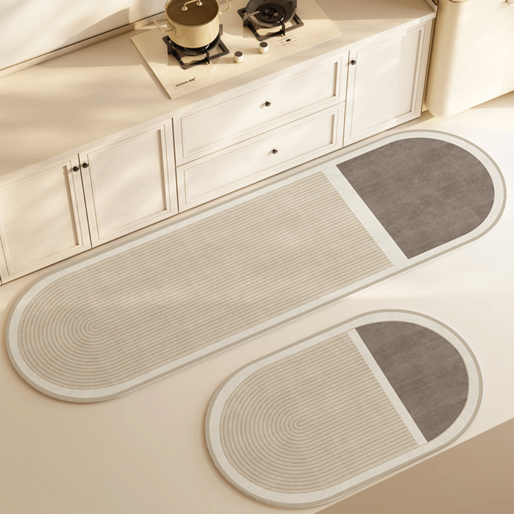 Grip Kitchen Bathroom Rug Soft Plush Anti-Slip Mat