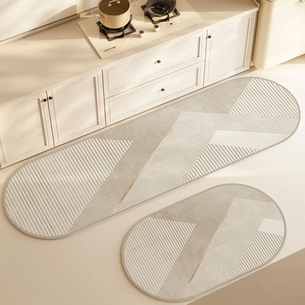 Grip Kitchen Bathroom Rug Soft Plush Anti-Slip Mat