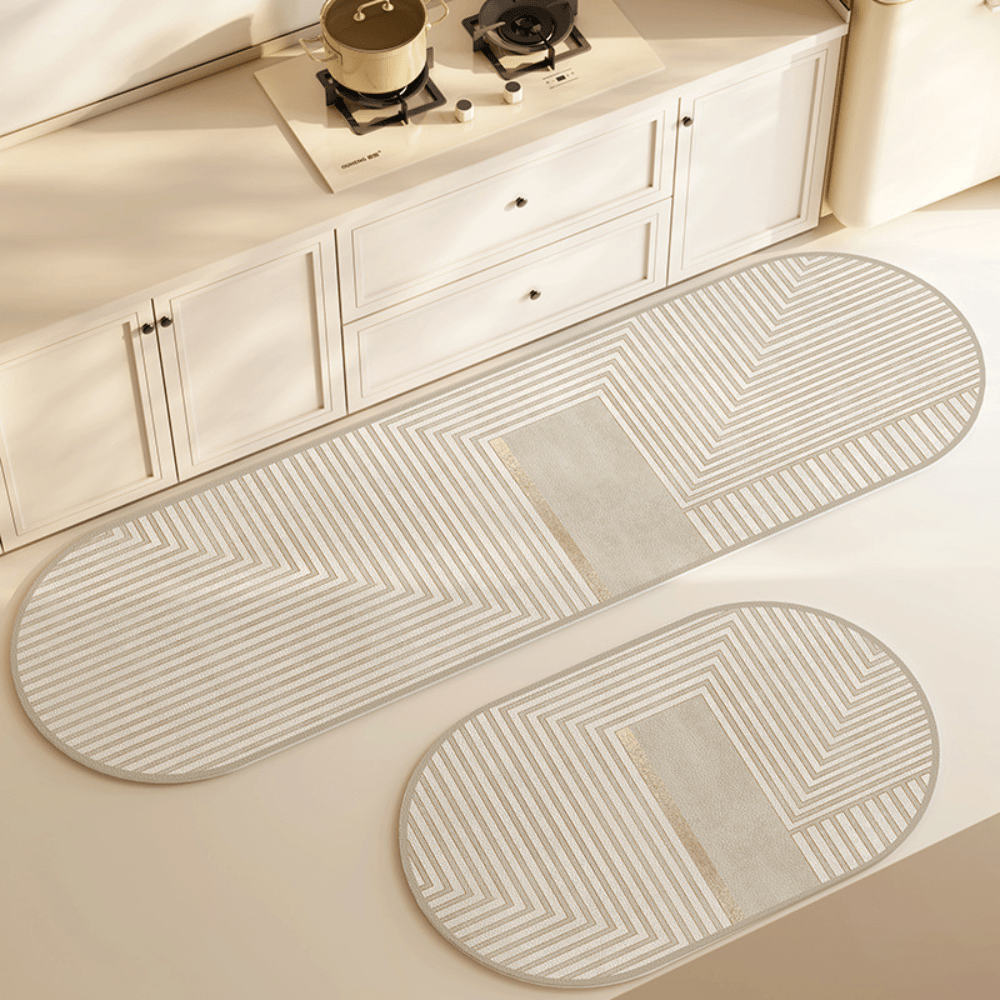 Grip Kitchen Bathroom Rug Soft Plush Anti-Slip Mat