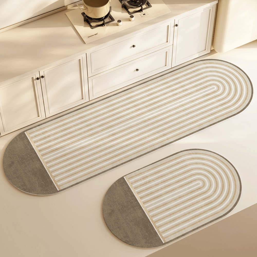 Grip Kitchen Bathroom Rug Soft Plush Anti-Slip Mat