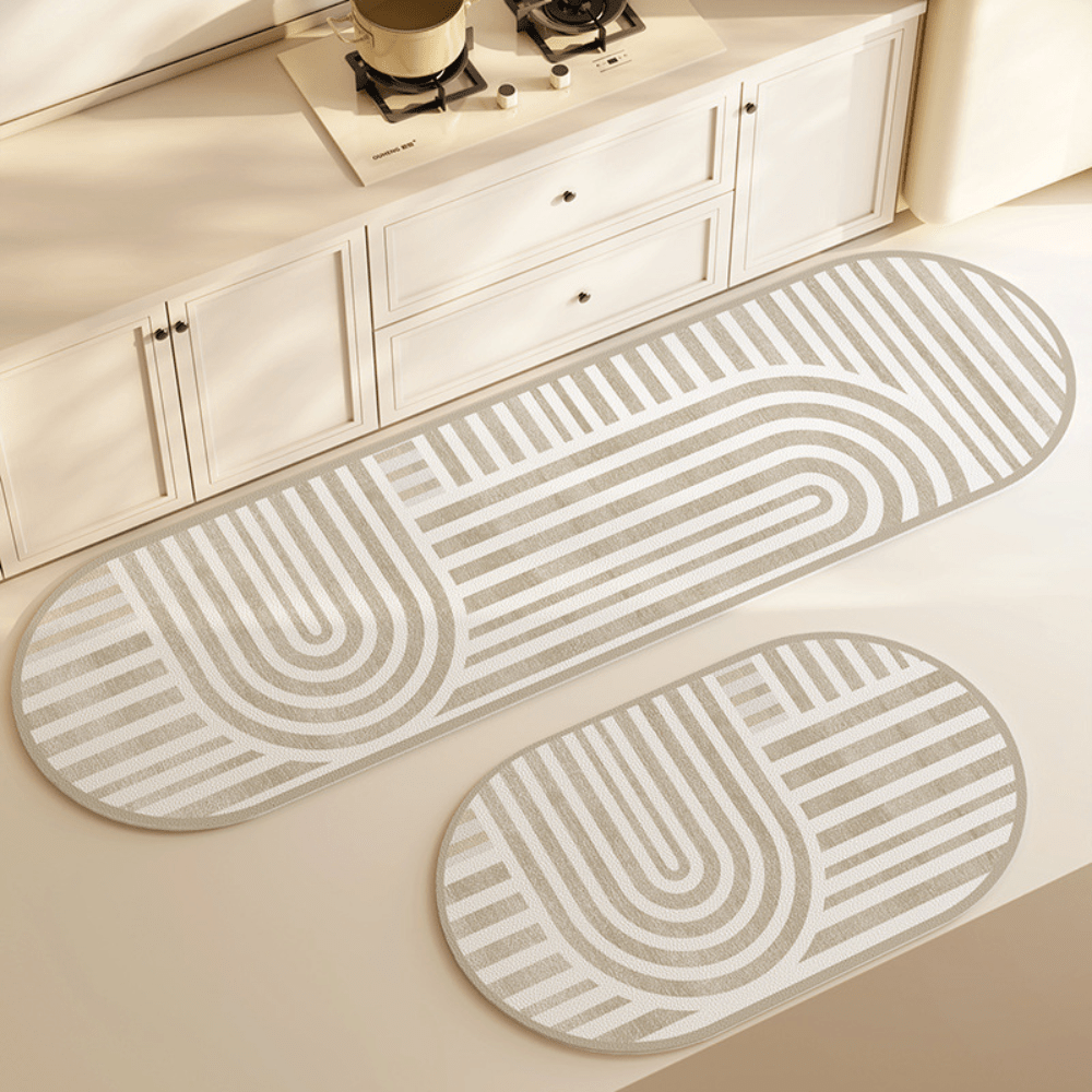 Grip Kitchen Bathroom Rug Soft Plush Anti-Slip Mat