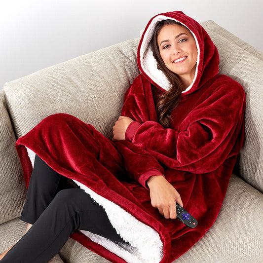 Women's Cozy Long Sleeve Hooded Sweater - SweetyGem