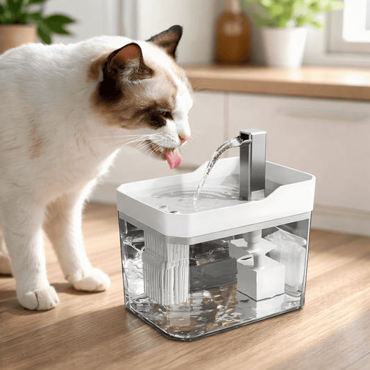 Clean Fresh Water Dispenser Bowl for Cats and Dogs - SweetyGem