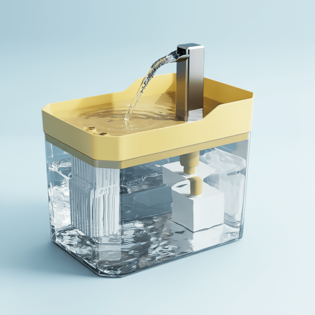 Clean Fresh Water Dispenser Bowl for Cats and Dogs