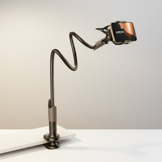 Flexible Bedside Phone Clamp with Adjustable Arm - SweetyGem