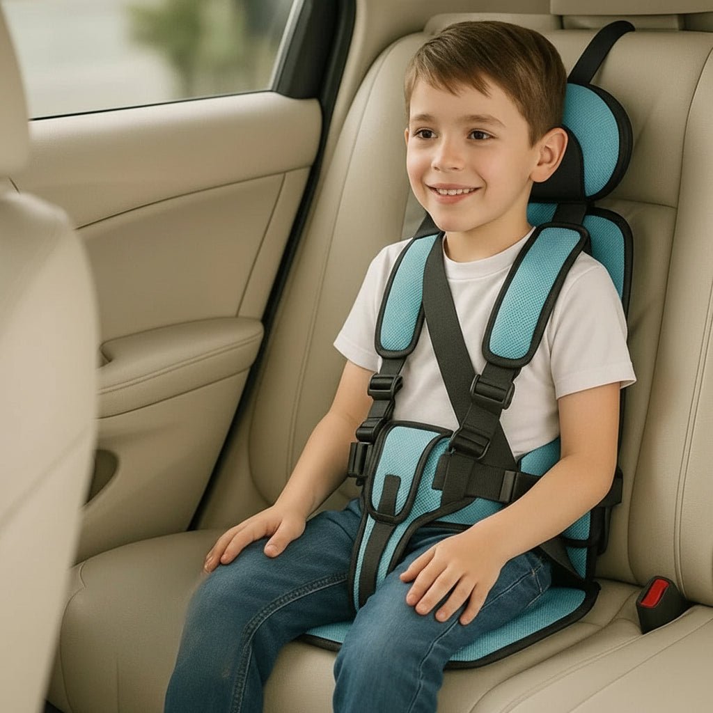 Compact Kids Car Seat Foldable Travel Booster