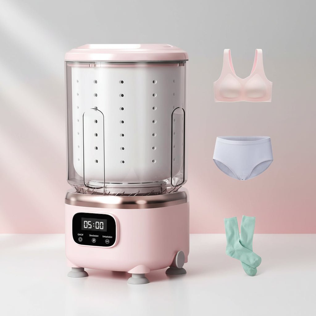 Compact Portable Mini Laundry Washer Spinner - SweetyGem